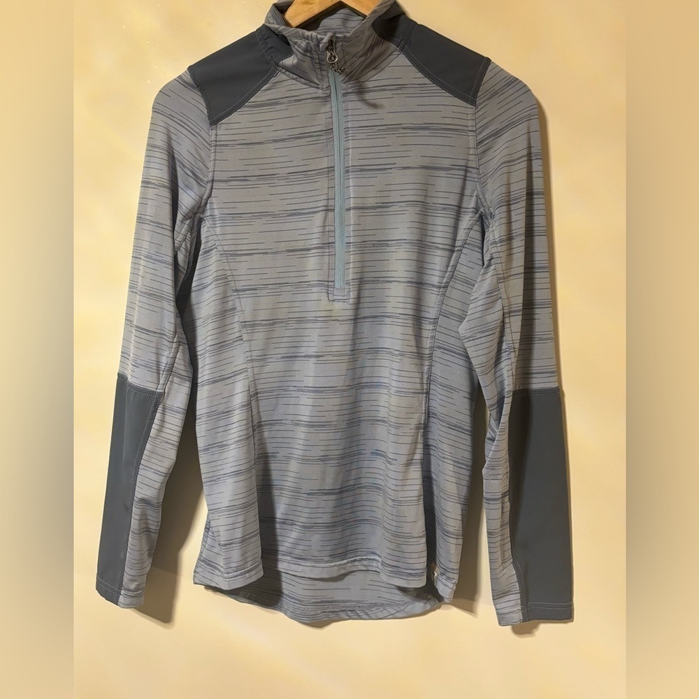 LIV Outdoor-Blue Half zip athletic top